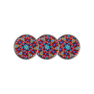 Special Flower Patterns Golf Ball Marker