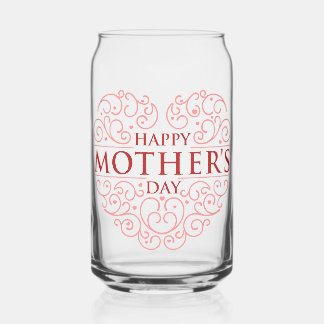 Special for Your Mother Can Glass