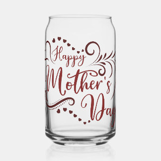 Special for Your Mother Can Glass