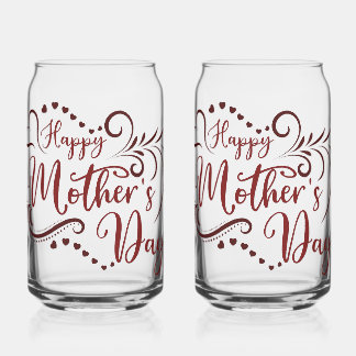 Special for Your Mother: Love-Filled Art Collectio Can Glass
