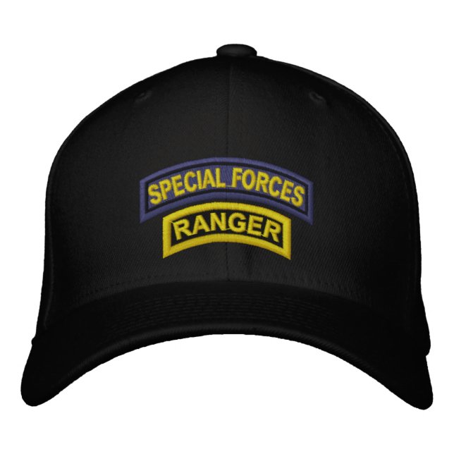 Special Force Ranger Embroidered Baseball Hat (Front)