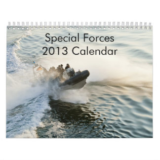 Special Forces 2013 Calendar