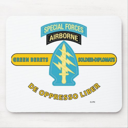 SPECIAL FORCES AIRBORNE DE OPPRESSO LIBER MOUSE PAD