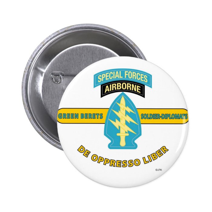 SPECIAL FORCES AIRBORNE "DE OPPRESSO LIBER" PINS