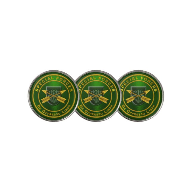Special Forces  (Airborne) Golf Ball Marker (3 Up)