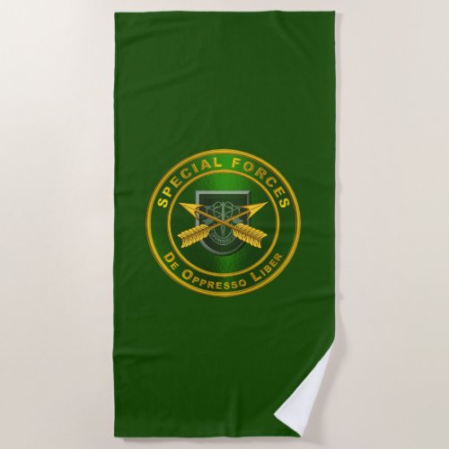 Special Forces Beach Towel