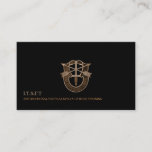 Special Forces Business Card at Zazzle
