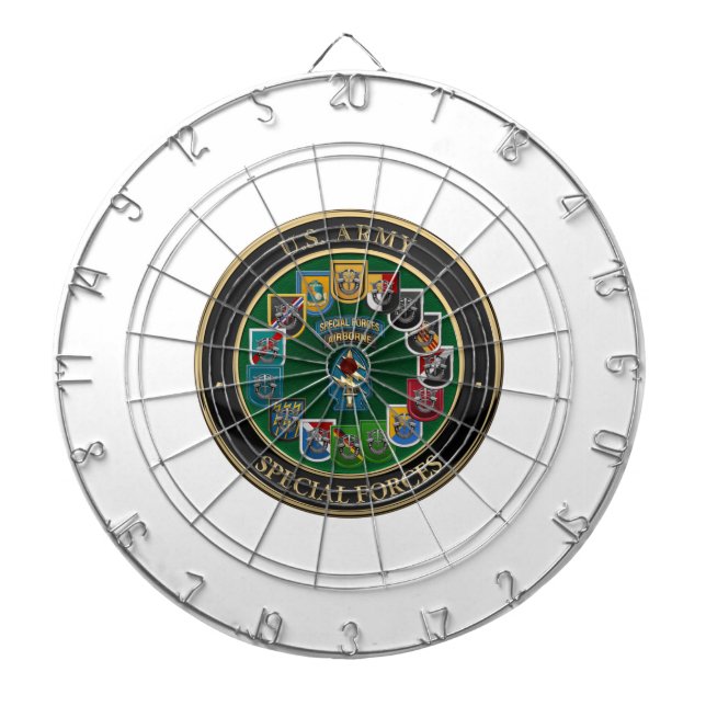 Special Forces Flash Dart Board (Front)