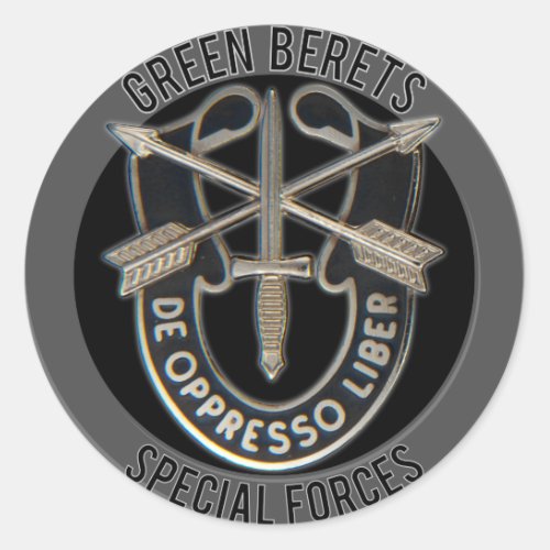 Special Forces GB Classic Round Sticker