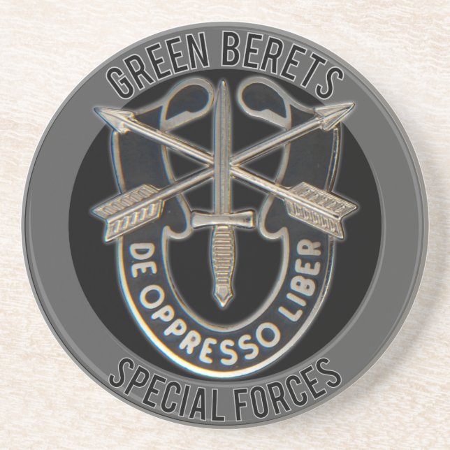 Special Forces GB Drink Coaster (Front)
