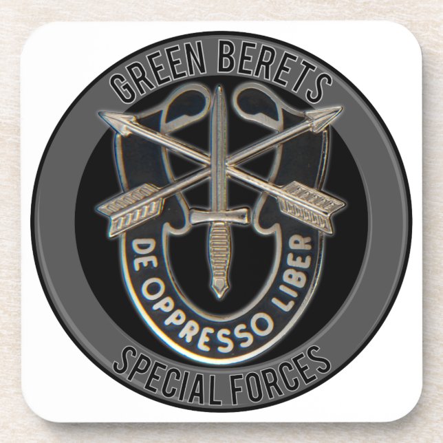 Special Forces GB Drink Coaster (Front)