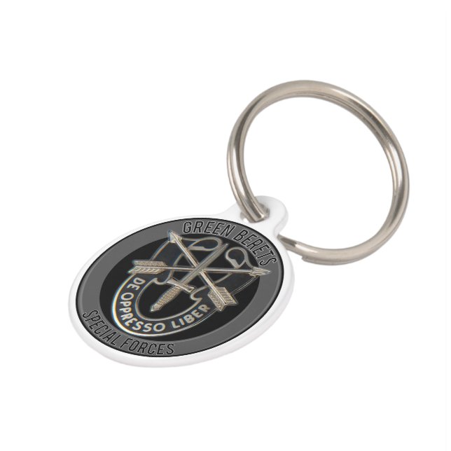 Special Forces GB Pet ID Tag (Side)