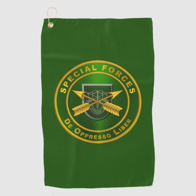Special Forces  Golf Towel (Front)