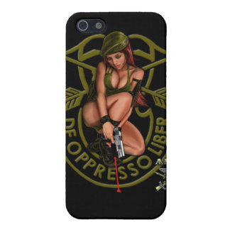 Special Forces Green Beret Pin Up Girl Case For iPhone SE/5/5s