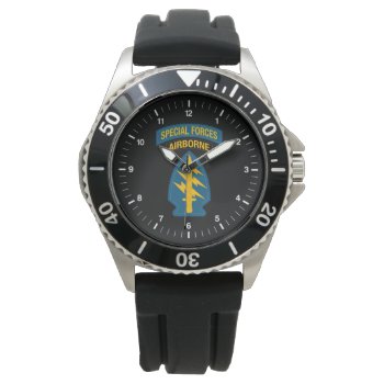 Special Forces Green Beret Watch by JFVisualMedia at Zazzle