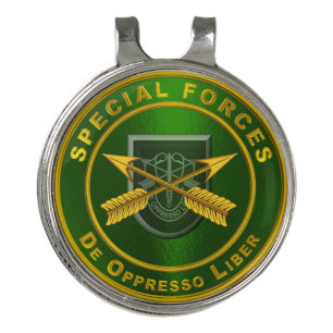 Special Forces Green Berets Golf Hat Clip