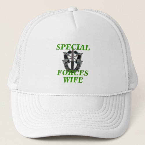 special forces green berets mom army son wife Hat