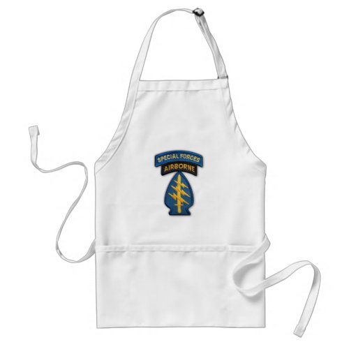 Special Forces Green Berets patch bbq apron