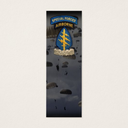 Special Forces Green Berets Patch Bookmarkers (Front)