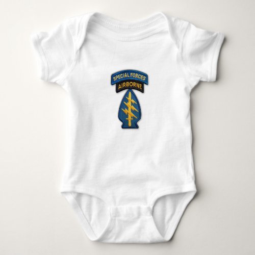 Special Forces Green Berets Patch T_Shirt Baby Bodysuit