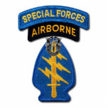 Special Forces Green Berets Photo Sculpture<br><div class="desc">Special Forces Green Berets Veterans SFGA Photo cutout .</div>