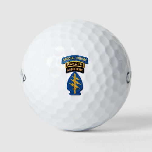 Special Forces Green Berets Ranger Golf Balls