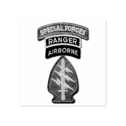 Special Forces Green Berets SF SFG SOF LRRPS Recon Rubber Stamp