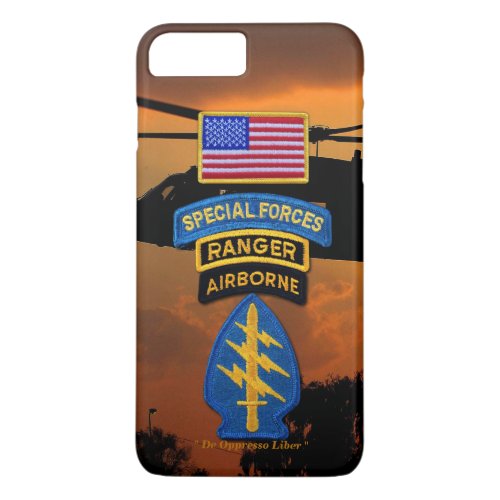 Special Forces Green Berets SF SFG SOF Vets iPhone 8 Plus7 Plus Case