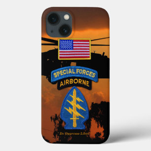 Special Forces Green Berets SF SFG SOF Vets iPhone 13 Case