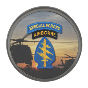 Special forces Green Berets sfg sf sof patch Gunmetal Finish Lapel Pin
