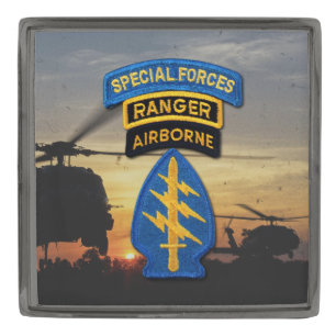 Special forces Green Berets sfg sf sof patch Gunmetal Finish Lapel Pin
