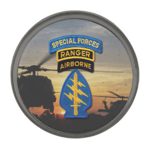 Special forces Green Berets sfg sf sof patch Gunmetal Finish Lapel Pin