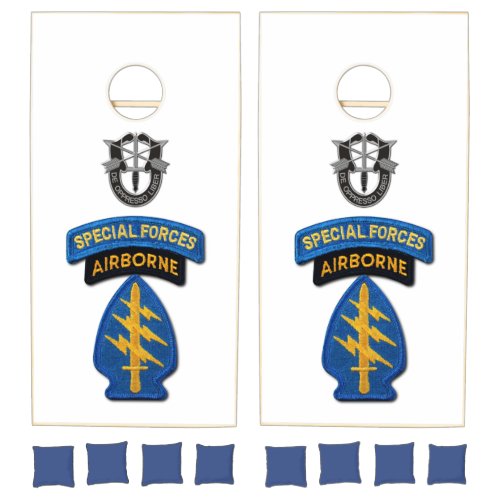 Special Forces Green Berets Veterans Cornhole Set