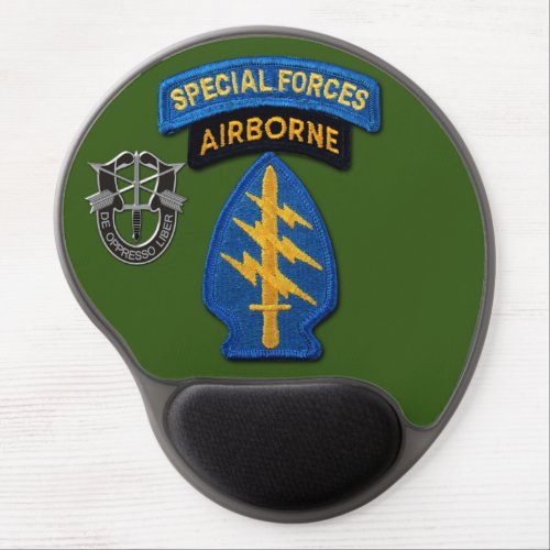 Special Forces Green Berets veterans Gel Mouse Pad