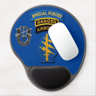 Special Forces Green Berets veterans Gel Mouse Pad