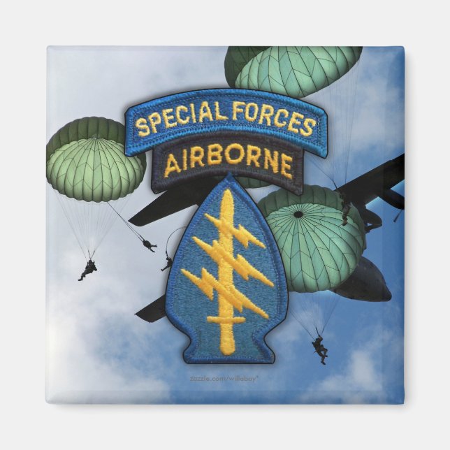 special forces  green berets veterans Magnet (Front)