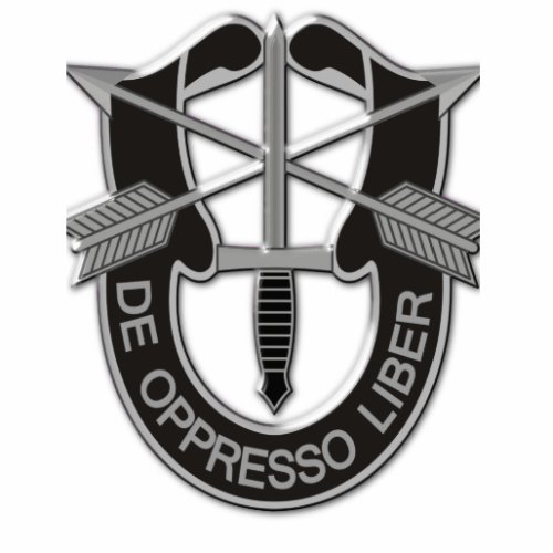Special Forces Green Berets Veterans SFGA  Cutout