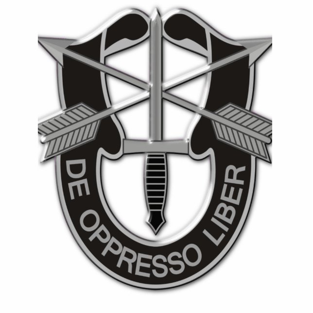 Special Forces Green Berets Veterans SFGA  Cutout (Front)