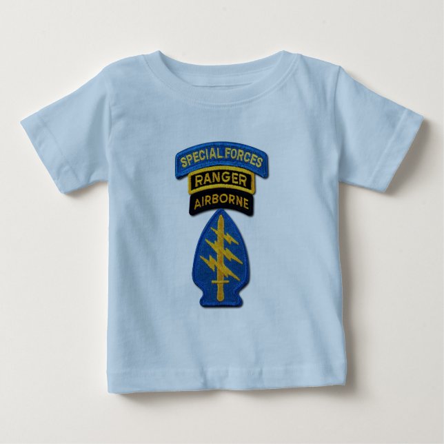 Special Forces Group Green Berets SF SOF SFG SOC Baby T-Shirt (Front)