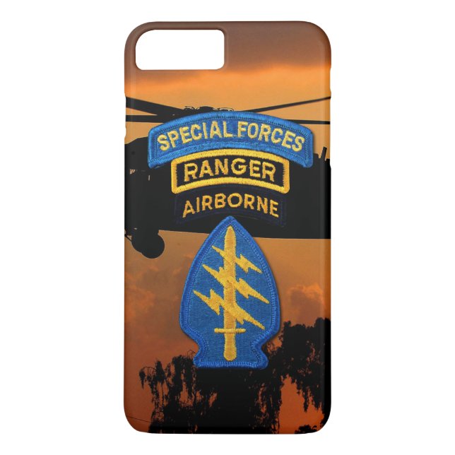 Special Forces Group Green Berets SF SOF SFG SOC Case-Mate iPhone Case (Back)