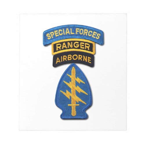 Special Forces Group Green Berets SF SOF SFG SOC Notepad