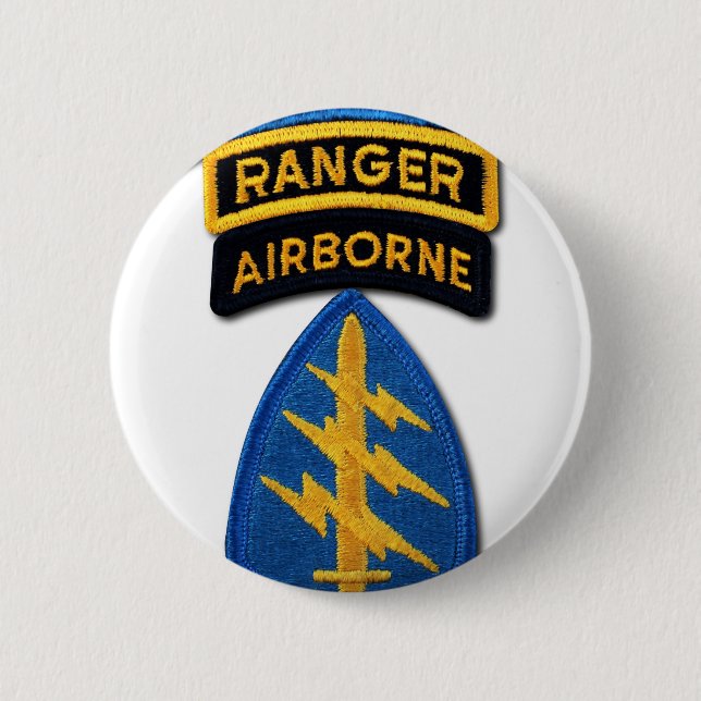 Special Forces Group Green Berets SF SOF SFG SOC Pinback Button (Front)