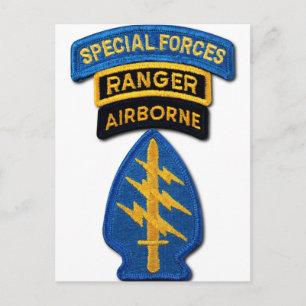 Special Forces Group Green Berets SF SOF SFG SOC Postcard