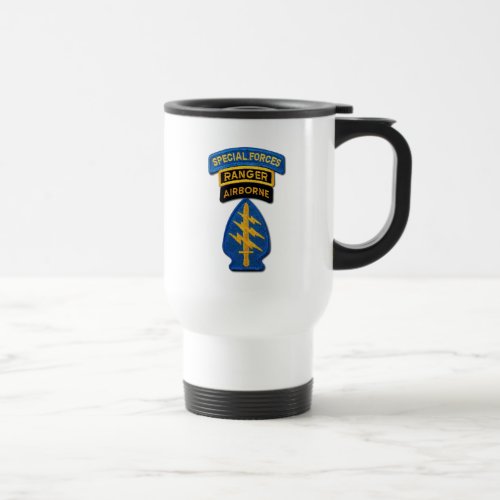 Special Forces Group Green Berets SF SOF SFG SOC Travel Mug