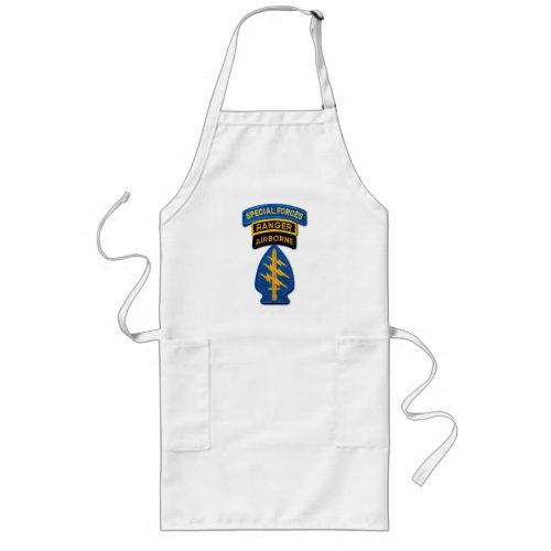Special Forces Group Green Berets SFG SF Veterans Long Apron