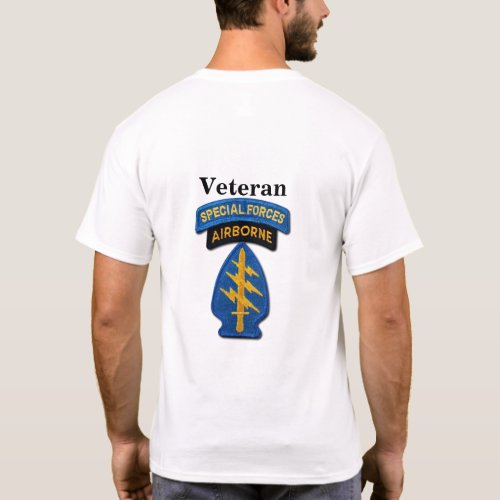 Special Forces Group Green Berets SFG SF Veterans T_Shirt