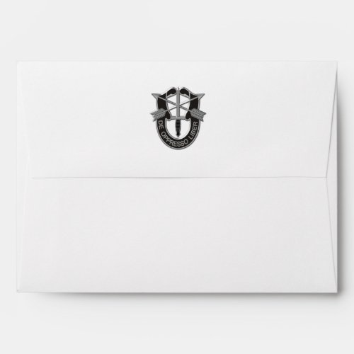Special Forces Groups Green Berets SF SFG Veterans Envelope