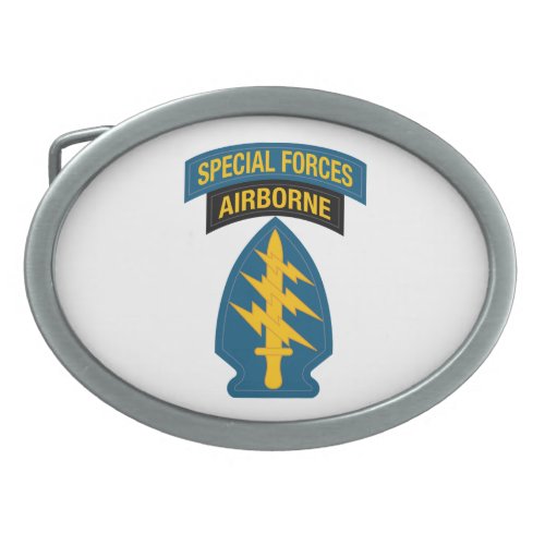 Special Forces insignia Airborne Tab Belt Buckle