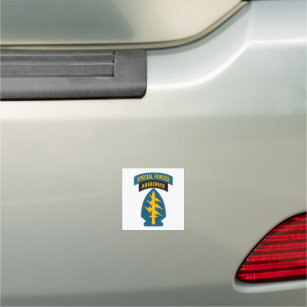 Special Forces insignia Airborne Tab Car Magnet