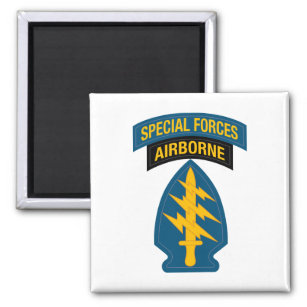 Special Forces insignia Airborne Tab Magnet